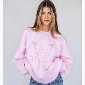 Hazel Butterfly Effect Crewneck